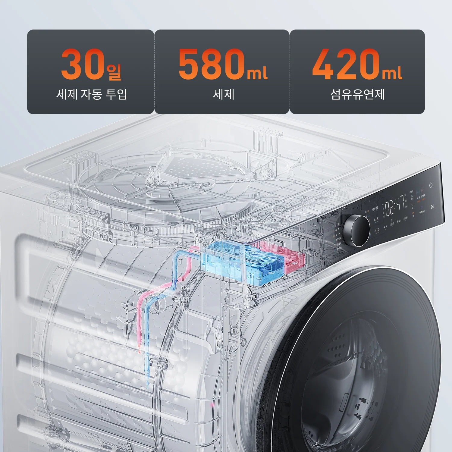 Roborock H1 Lite 세탁건조기 – Roborock Zeo-cycle™ 저온 건조 기술 탑재 - Image 7